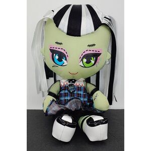Monster High Frankie Stein Plush 11" Plush Freaky & Fabulous Ribbon Hair Doll